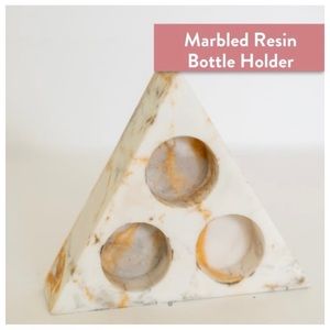Marble essential oil display holder